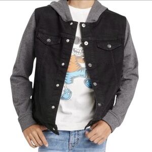 Art Class Black and Gray Jean Jacket for Boys
